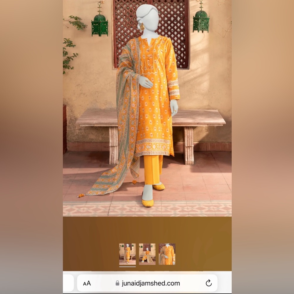 Pakistani Indian Designer Wear Lawn - image 1